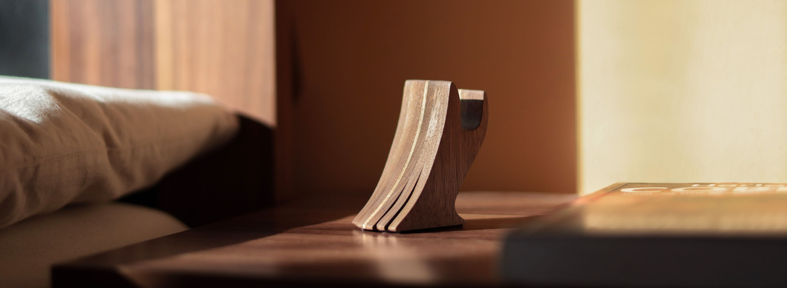 Touchey coffee table in living room