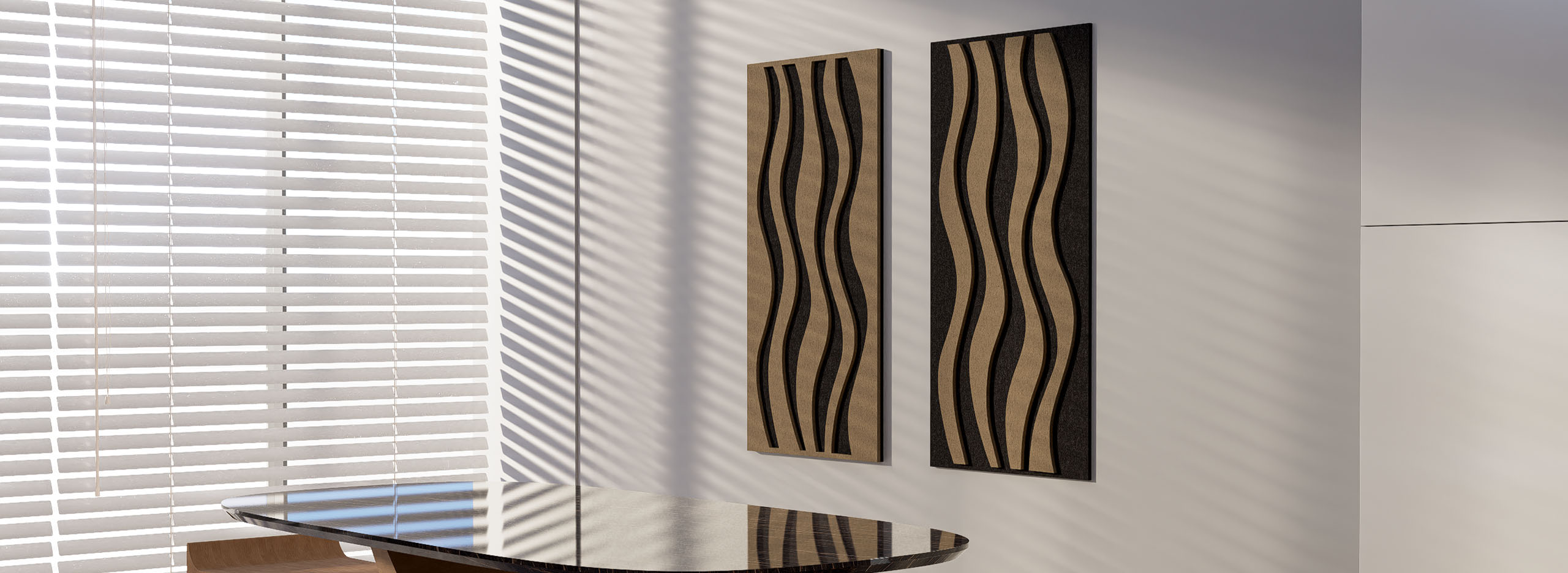 Touchey coffee table in living room